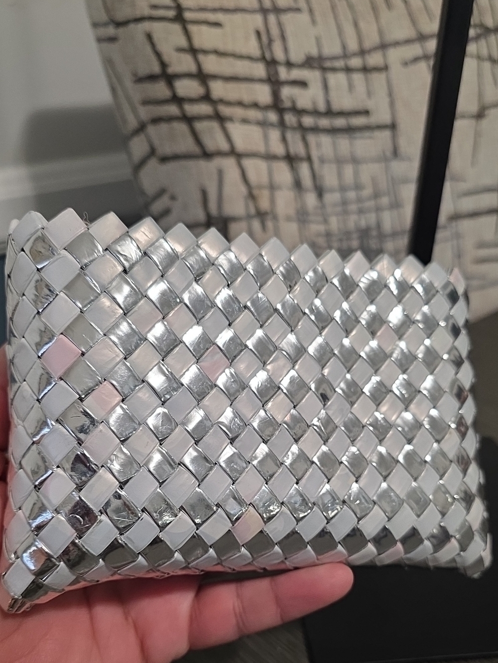 Metallic Candy Wrapper Coin Pouch - Picture 3 of 6